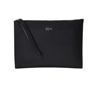 Lacoste - Pochette en toile piqué Anna enduite - Femme - Sacs - Noir - Taille: ONE Size