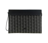 Lacoste - Pochette Monogramme Géométrique - Homme - Sacs - Gris - Taille: ONE Size
