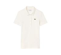 Lacoste - Polo à Col Côtelé - Femme - Tops - Blanc - Taille: 38 FR