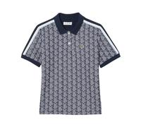 Lacoste - Polo ajusté en jacquard avec monogramme - Femme - Tops - Multicolore - Taille: 42 FR