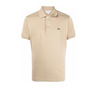 Lacoste - Polo Beige en Coton avec Logo - Homme - Tops - Beige - Taille: L