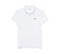 Lacoste - Polo Blanc avec Patch Crocodile - Femme - Tops - Blanc - Taille: 38 FR