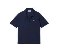 Lacoste - Polo Confortable en Coton - Femme - Tops - Bleu - Taille: 36 FR