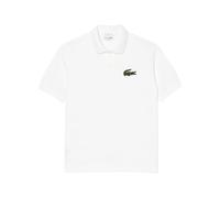Lacoste - Polo Coupe Ample avec Grand Logo - Homme - Tops - Blanc - Taille: L