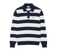 Lacoste - Polo en coton à rayures audacieuses - Homme - Tops - Multicolore - Taille: M