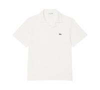 Lacoste - Polo en Coton et Lin Coupe Classique - Homme - Tops - Blanc - Taille: S