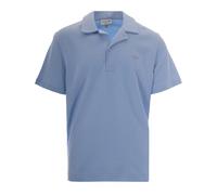 Polo Lacoste Classic Fit Textured manches courtes bleu - XL