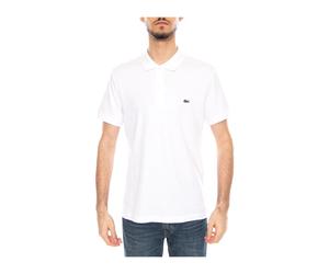 Lacoste - Polo Logo Basic - Homme - Tops - Blanc - Taille: L