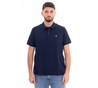 Lacoste Polo DH2050 Homme en piqué de coton Pima Manches courtes 2 boutons Bleu S