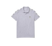 Lacoste - Polo Rayé - Homme - Tops - Gris - Taille: M