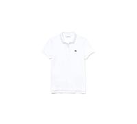 Polo droit manches longues coton piqué logo Blanc Lacoste Blanc M