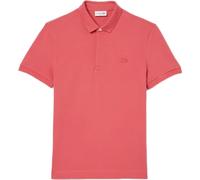 Lacoste Polo Regular Fit Rouge Corail Coton 3 boutons