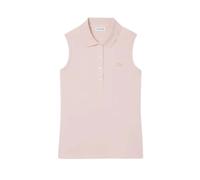 Lacoste - Polo sans manches stretch L.12.D coupe ajustée - Femme - Tops - Rose - Taille: 40 FR