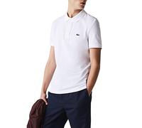 Lacoste Slim Fit Petit Pique Short Sleeve Polo Blanc 2XL Homme