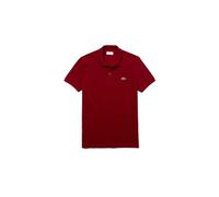 Polo Lacoste Slim Fit manche courte grenat - S