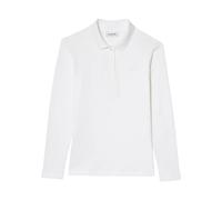 Lacoste - Polo Slim Fit L.12.D Stretch en Mini Piqué - Femme - Tops - Blanc - Taille: 46 FR