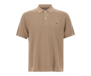 Lacoste - Polo Tricot Coupe Classique - Homme - Tops - Beige - Taille: M