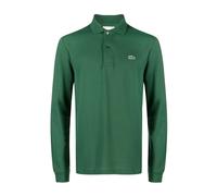 Lacoste - Polo Vert Logo Patch - Homme - Tops - Vert - Taille: L