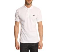LACOSTE - Polos manches courtes - Homme - Polo Manches courtes petit piqué 2 fils slim blanc - 7