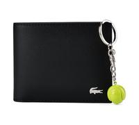 Lacoste Porte-monnaie Protection RFID Cuir 11 cm Boîte cadeau noir