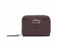 Lacoste - Porte-monnaie zippé - Femme - Accessoires - Brun - Taille: ONE Size