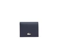 Lacoste Portefeuille Anna Femme,Polychlorure de vinyle, Marine 166 Rouge, Taille unique
