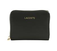 Lacoste - Portefeuille Casual avec Fermeture Éclair et Compartiments - Femme - Accessoires - Noir - Taille: ONE Size