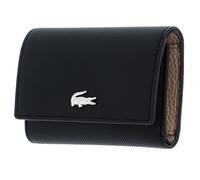 LACOSTE portefeuille Compact Wallet Noir Krema