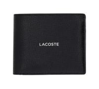 Lacoste - Portefeuille Moyen en Cuir Ossian - Homme - Accessoires - Noir - Taille: ONE Size