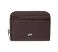 Lacoste - Portefeuille zippé compact Daily City - unisex - Accessoires - Brun - Taille: ONE Size