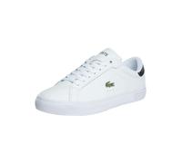 Lacoste Pour des hommes Baskets en cuir Powercourt 125 2 SMA, blanc