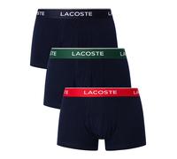 Lacoste Pour des hommes Lot de 3 boxers décontractés, Bleu