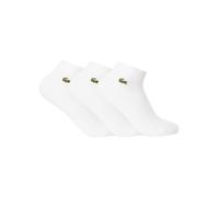 Lacoste Pour des hommes Lot de 3 chaussettes basses, blanc