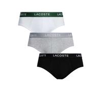 Lacoste Pour des hommes Lot de 3 culottes extensibles en coton, Multicolore