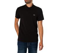 Lacoste Pour des hommes Polo coupe classique en coton mélangé, Noir