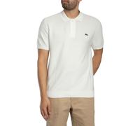 Lacoste Pour des hommes Polo en maille coupe classique, blanc
