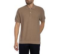 Lacoste Pour des hommes Polo en maille coupe classique, marron