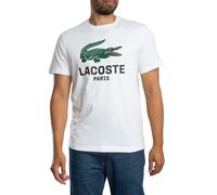 Lacoste Pour des hommes T-shirt graphique Paris, blanc