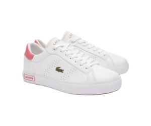 LACOSTE Powercourt 2.0 124 3 SFA blanc rose - Pointure-38