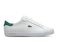 Lacoste Powercourt Homme - Baskets, Blanc - Pointure 42.5 - Cuir White 42.5