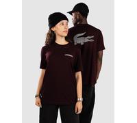 Lacoste Printed Jersey T-Shirt rouge S