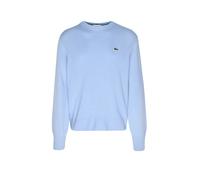 Lacoste WOOL CREW NECK SWEATER men Pullovers blue taille: L