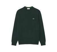 Lacoste - Pull Col Rond en Coton Monochrome - Homme - Pulls - Vert - Taille: M