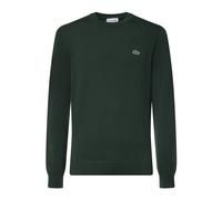 Lacoste - Pull Col Rond en Coton Monochrome - Homme - Pulls - Vert - Taille: XL