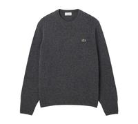 Lacoste - Pull Col Rond en Laine Cardée - Homme - Pulls - Gris - Taille: XL