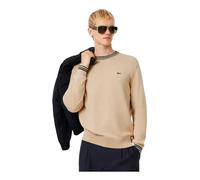 Lacoste - Pull en jersey de coton rayé - Homme - Pulls - Beige - Taille: XL
