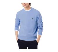 Lacoste - Pull en laine à col rond et manches longues - Homme - Pulls - Bleu - Taille: 2XL