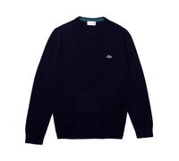 Lacoste - Pull en maille à col rond - Homme - Pulls - Bleu - Taille: XL