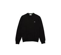 Lacoste Classic Fit Crew Organic Cotton Sweater Noir 2XL Homme