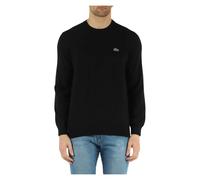 Lacoste - Pull Regular Fit Col Rond en Coton - Homme - Pulls - Noir - Taille: S